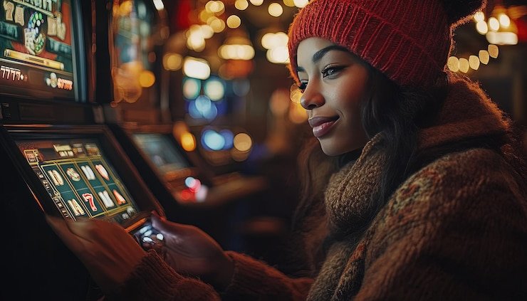 Pengguna dewasa menelusuri hiburan online